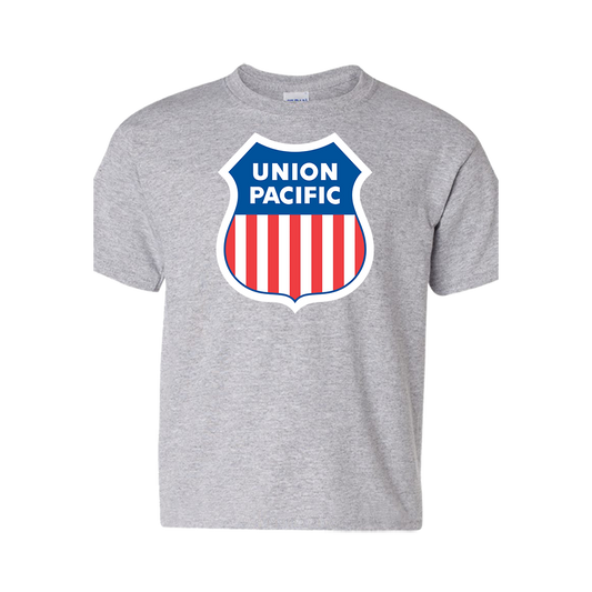 Short Sleeve T-Shirt: UNION PACIFIC Logo - FREE SHIPPING