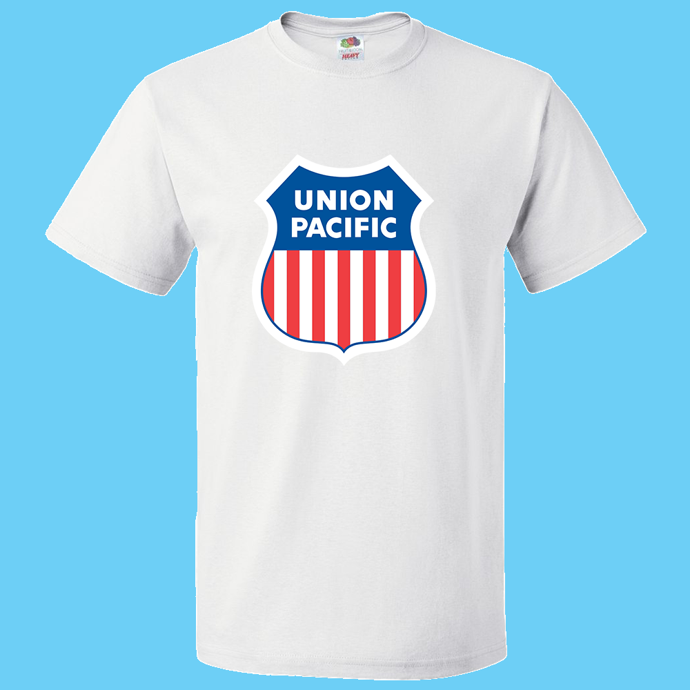 Short Sleeve T-Shirt: UNION PACIFIC Logo - FREE SHIPPING
