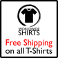 Christmas T-Shirt: "CHRISTMAS SKULL (7) " - FREE SHIPPING