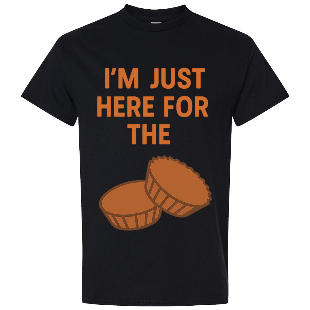 Halloween T-Shirt: I'm Just Here for the Reese's