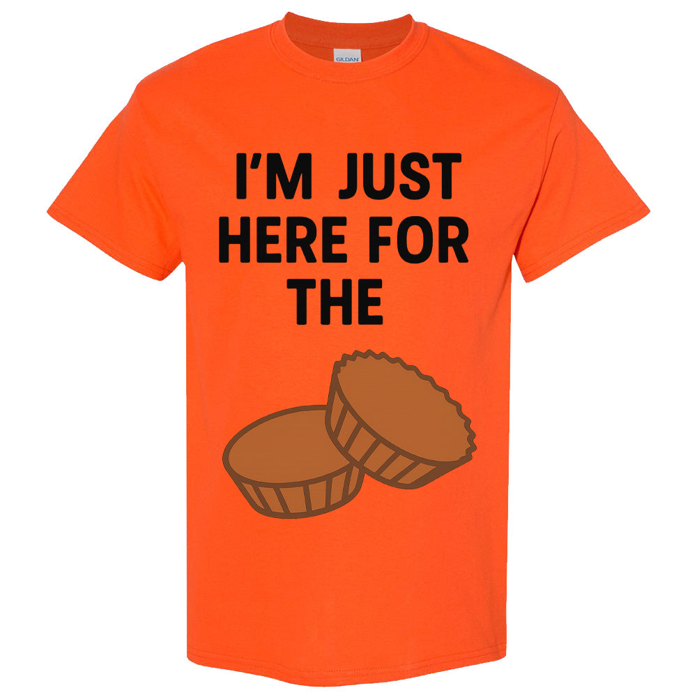 Halloween T-Shirt: I'm Just Here for the Reese's