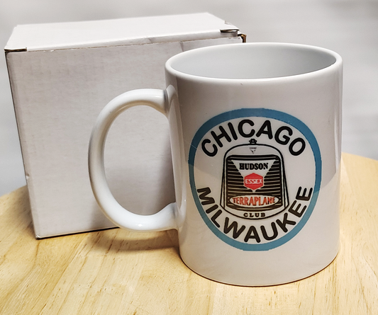 HET Club - Hudson-Essex-Terraplane Club  CHICAGO MILWAUKEE Logo Coffee Mug