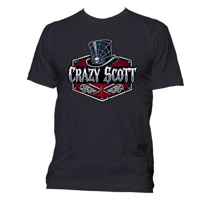 Crazy Scott - Wrestling T-Shirt - 2-Sided