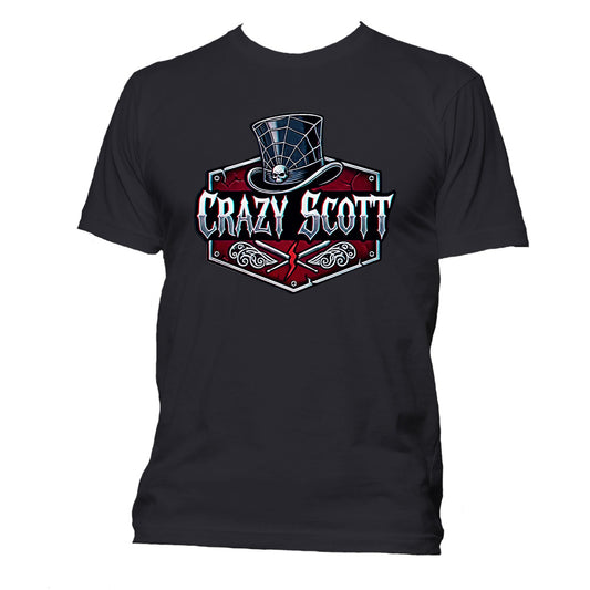 Crazy Scott - Wrestling T-Shirt - 2-Sided