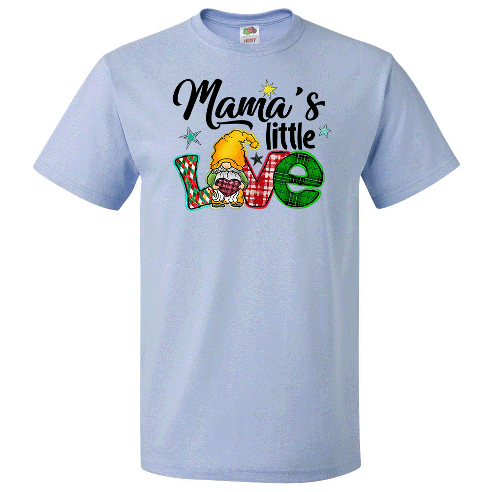 Short Sleeve T-Shirt: Valentines Day - "Mama's Little Valentine" (V33) - FREE SHIPPING