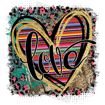 Short Sleeve T-Shirt: Valentines Day - "Love Heart (Pop Art)" (V41) - FREE SHIPPING