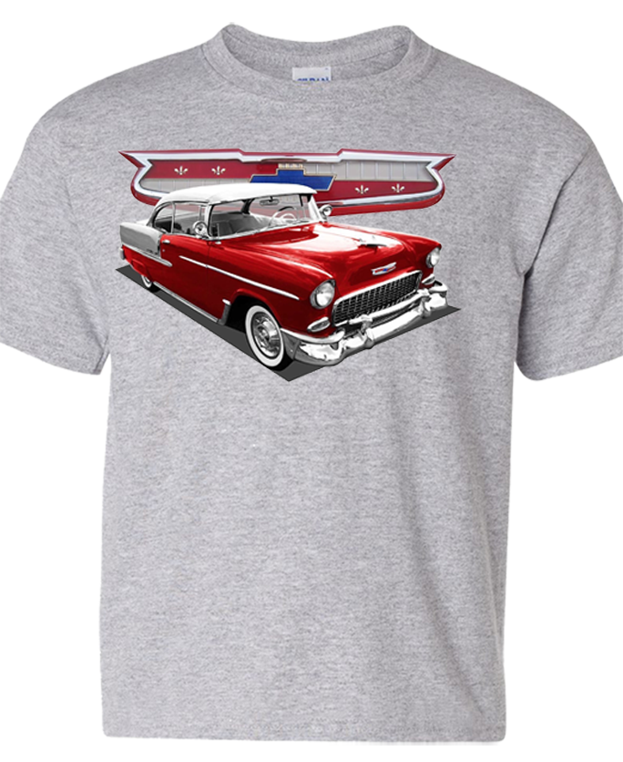 Short T-Shirt: CLASSIC CAR 57 CHEVROLET – Worldwide Shirts