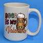 Personalized Valentine Coffee Mug:, BEER IS MY VALENTINE  11 or 15 oz WITH BOX - White - FREE SHIPPING