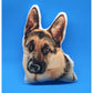 Custom Contoured Pillow: Your Dog Picture