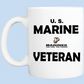 Coffee Mug: Proud Marine Veteran - FREE SHIPPING