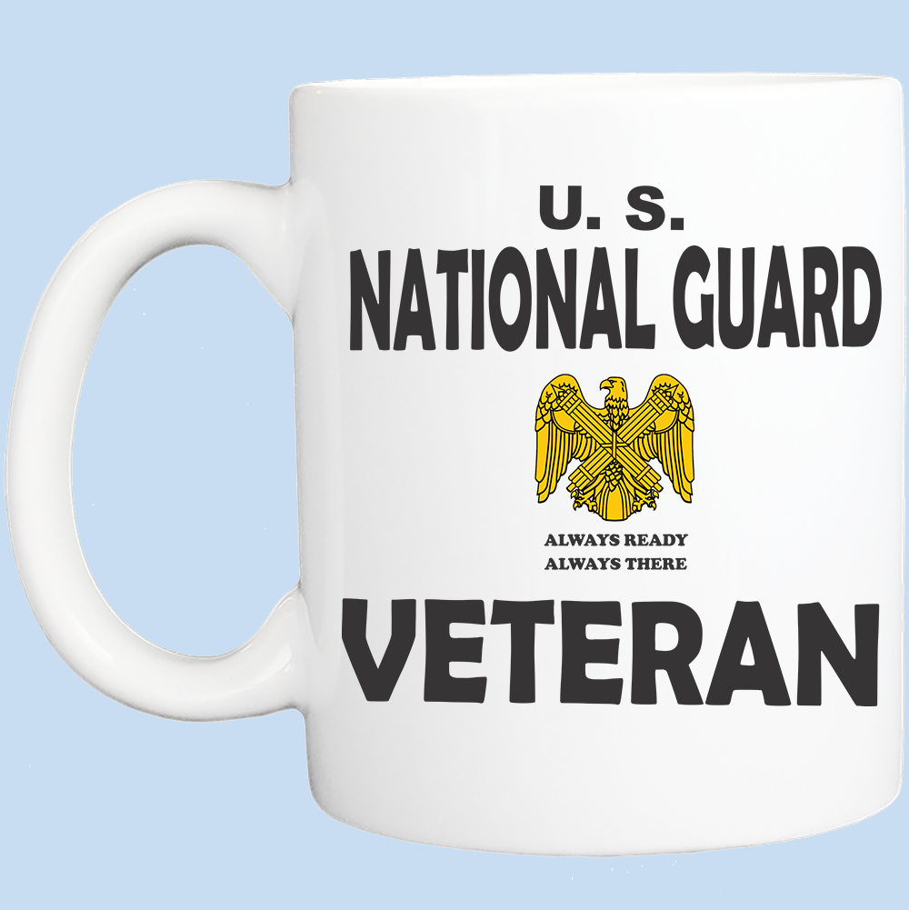 Coffee Mug: Proud National Guard Veteran - FREE SHIPPING