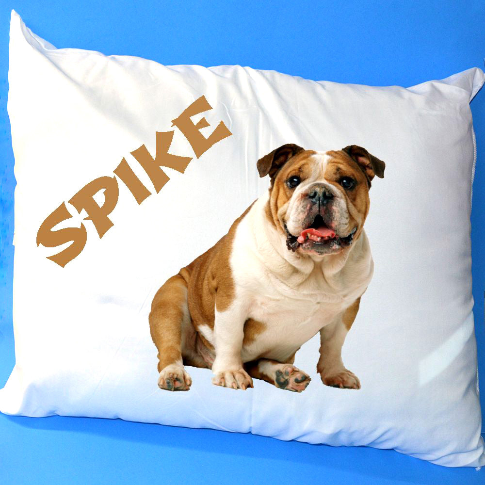 Custom Rectangular Pillow: Your Dog Picture