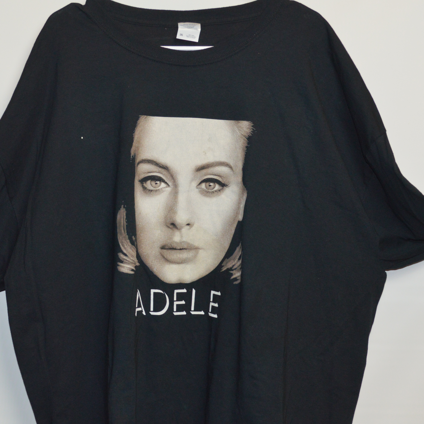 Short Sleeve T-Shirt: Adele - Mens - 3XL - Black - FREE SHIPPING