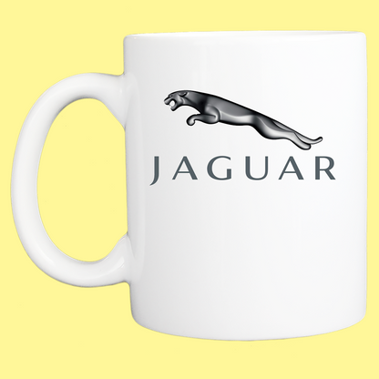 Coffee Mug: Jaguar Logo - 11 or 15 Oz - FREE SHIPPING